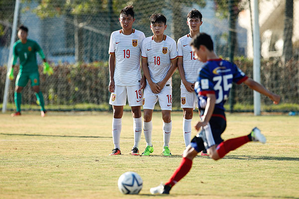 中日青少年足球差距有多大，国少奥运希望队两场又输了8个