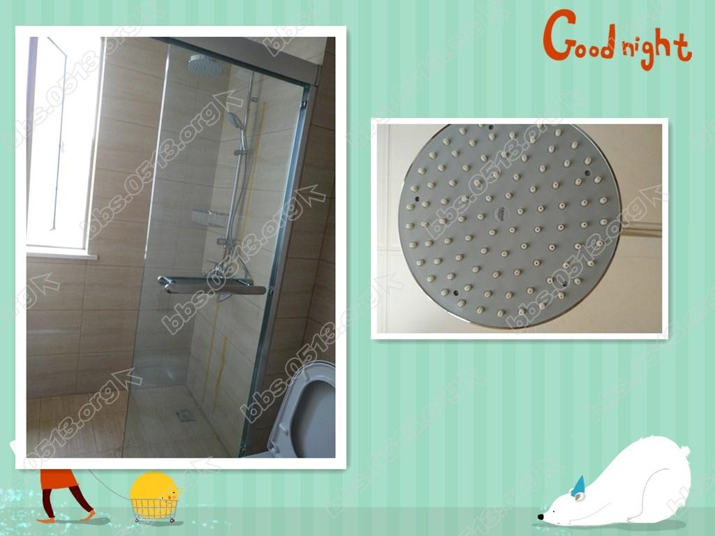 淋浴房-高仪花洒很给力