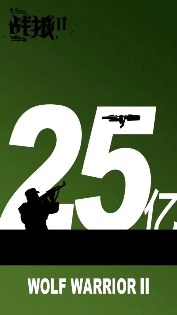13天34亿元，《战狼2》能把中国电影票房纪录推到多高