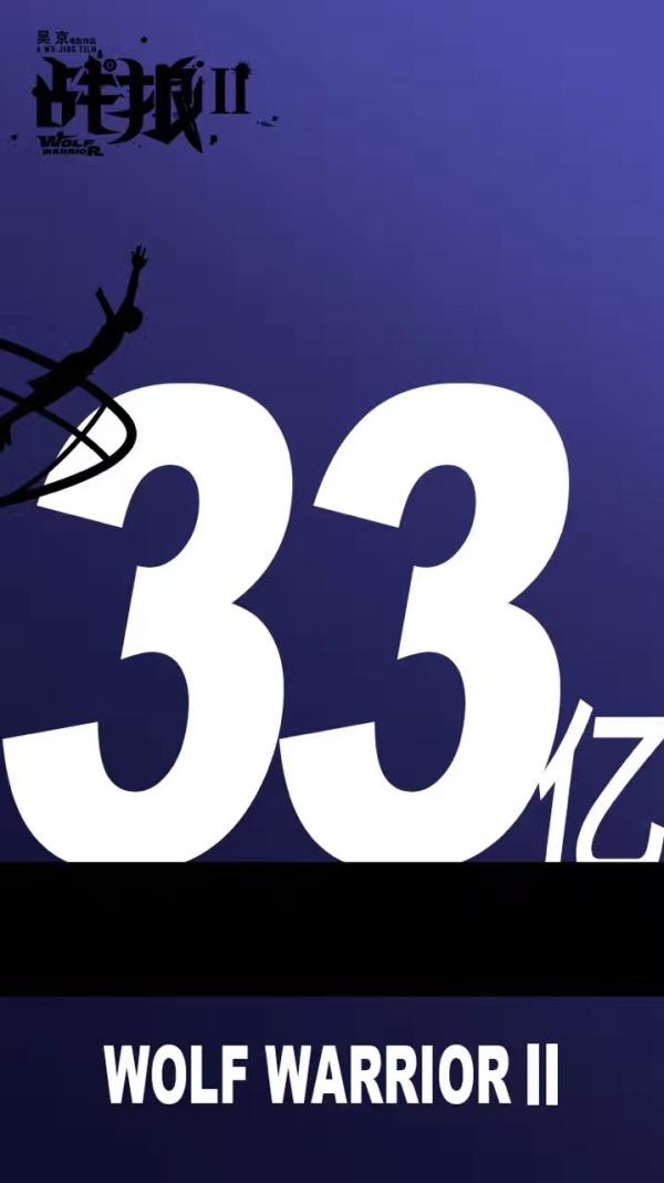 13天34亿元，《战狼2》能把中国电影票房纪录推到多高