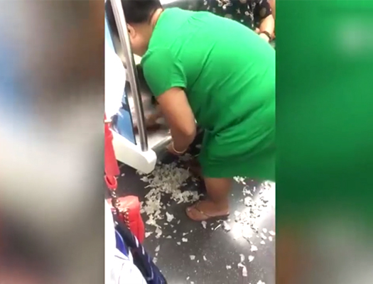 澎湃联播｜当我们在坐地铁时候，我们在做些什么？