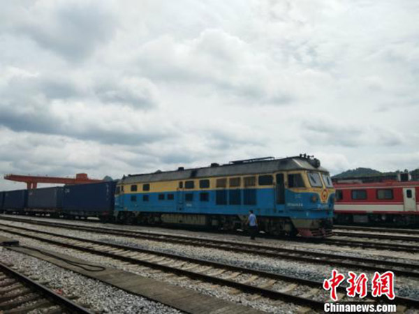 “广州-凭祥-河内”班列试运行，联通粤港澳大湾区和东盟