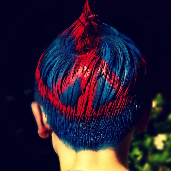 他们把创意玩到了小朋友的头发上