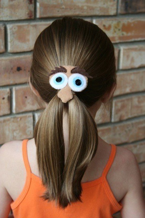 他们把创意玩到了小朋友的头发上