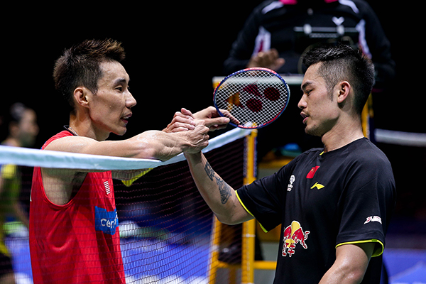 这会是羽坛最后一次“林李大战”吗，两人均笑答：不知道