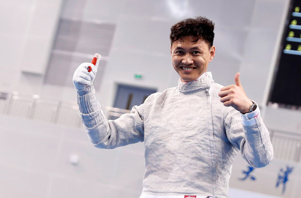 剑客仲满的最后一战：34岁拿下全运金牌，没有怒吼只有微笑