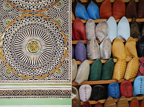 迷宫、染坊和沙漠快闪电台，摩洛哥的琐碎和壮观