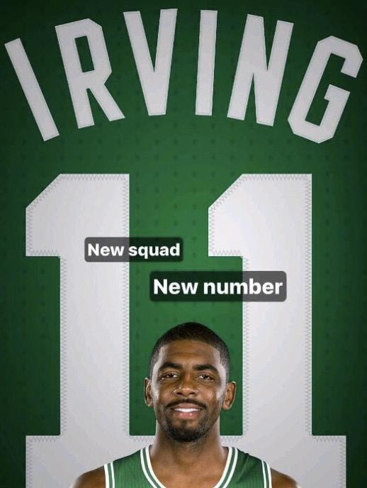 骑士凯尔特人交易达成！欧文欣喜若狂，小托马斯或长期休战