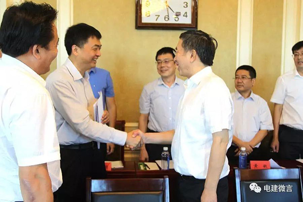 中国电建董事长拜访雄安新区：阐述水环境治理和能源建设思路