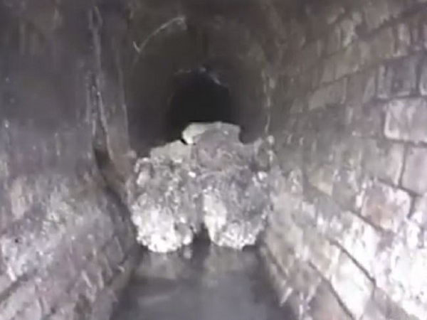 伦敦下水道现史上最大污物团：长229米，由脂肪等物质组成