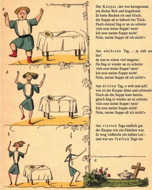 说起教育熊孩子来，这本德国老童书还真是让人忍俊不禁