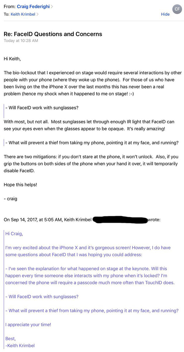 美国参议院质询Face ID安全性：苹果是否保留原始照片