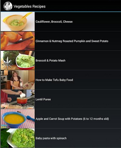 想亲手制作辅食，可以看这10个免费app