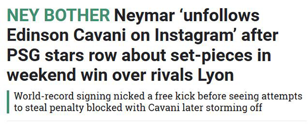 巴黎内讧！一个点球干掉球队大佬，内马尔原来是个“政治家”