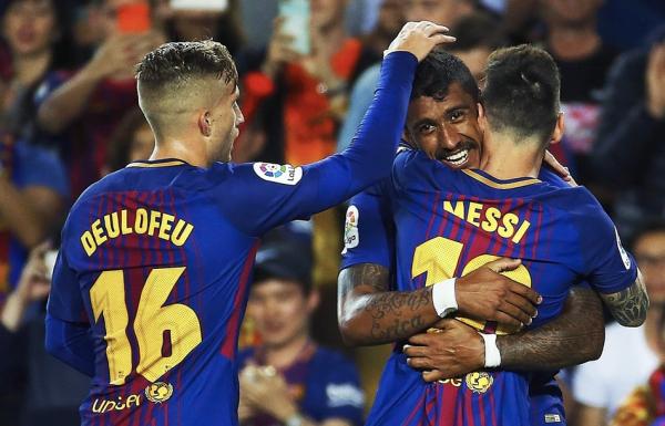 中超球员弥补巴萨最大漏洞！“花式吹”保利尼奥，西媒挺急的