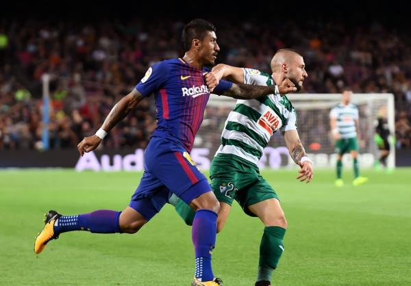 中超球员弥补巴萨最大漏洞！“花式吹”保利尼奥，西媒挺急的