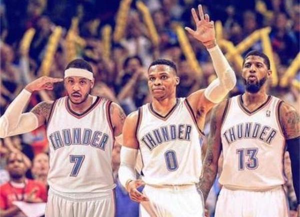 威少也要组三巨头，ESPN：安东尼不去火箭去雷霆