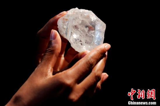 读图丨来自非洲的世界第二大钻石以3.5亿元成交：低于预期