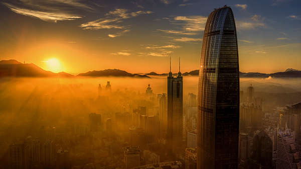 航拍中国｜熟悉的城市，陌生的风景：深圳的头顶万象