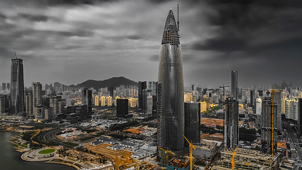 航拍中国｜熟悉的城市，陌生的风景：深圳的头顶万象