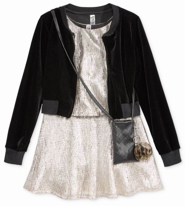 用温暖时髦的丝绒单品，扮靓家里的小公主