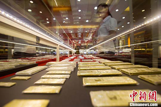 中国已查明黄金资源储量1.21万吨，位居世界第二