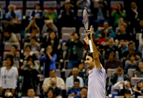 拿下第38次费纳决，费德勒中文吐心声：“爱网球、爱上海”