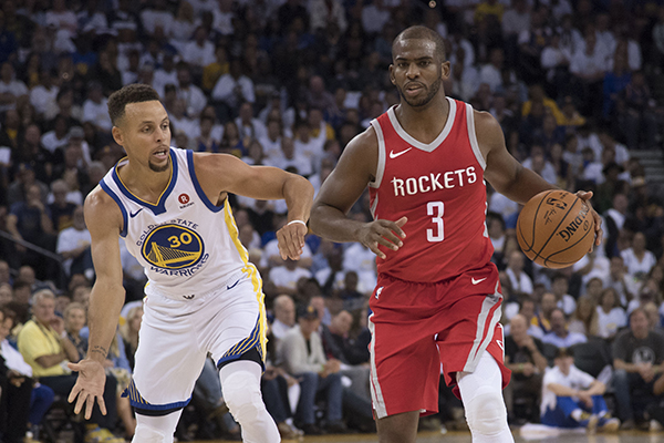 杜兰特绝杀超时！火箭惊天逆转勇士，周琦无缘NBA首秀