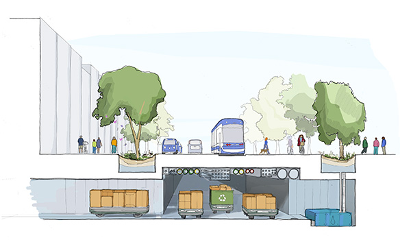 谷歌母公司要在加拿大造未来城市：公交自动驾驶，机器人送货