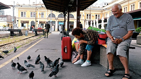 在塞尔维亚，一个火车司机要撞死20个人？