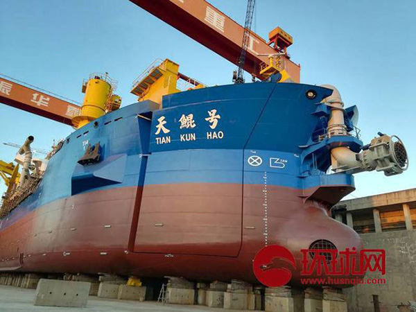 亚洲最大“造岛神器”明日下水，设计完全自主、技术国际领先