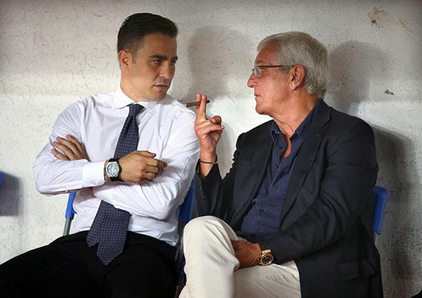 卡纳瓦罗二度出任广州恒大主帅，他兑现了当初的诺言