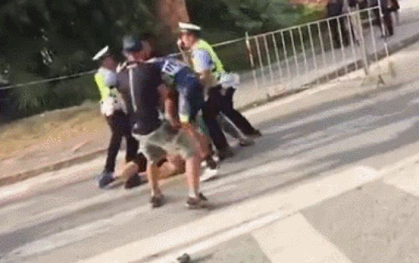 海南自行车环岛赛打架运动员王鑫被处罚：2年不得参加职业赛