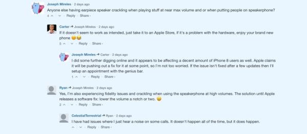 iPhoneX曝新问题：扬声器音量大时会出现“噼啪”杂音