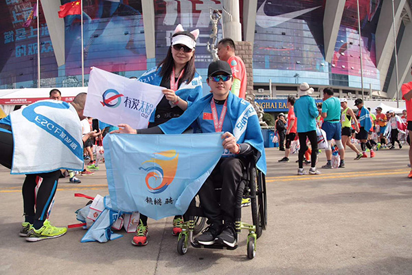 特写｜一个人的轮椅马拉松：我们残障人士，也有奔跑本能