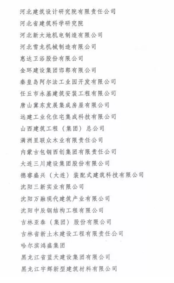 首批装配式建筑示范城市和产业基地名单公布，万科碧桂园在列