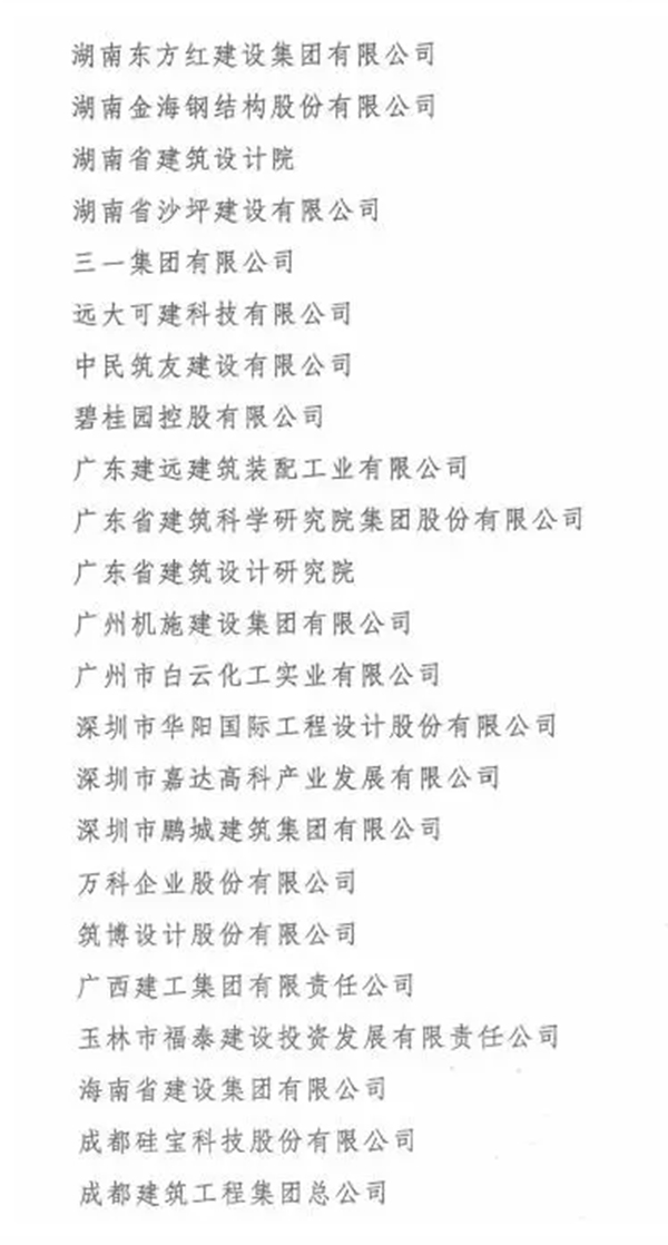 首批装配式建筑示范城市和产业基地名单公布，万科碧桂园在列