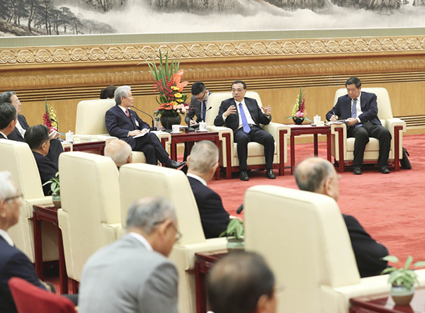 日本经济界访华团：望启动“一带一路”倡议下日中合作项目