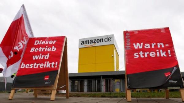 “黑色星期五”亚马逊欧洲员工罢工：要求加薪及年底前不加班