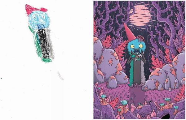 孩子心中的怪物被艺术家们再创造后