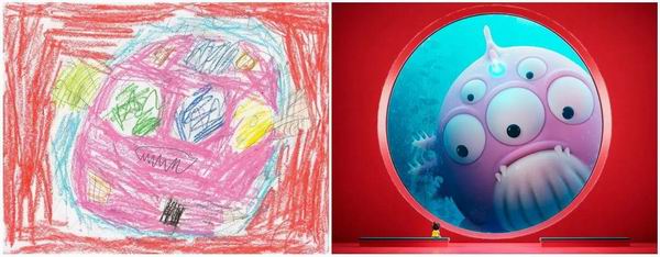 孩子心中的怪物被艺术家们再创造后