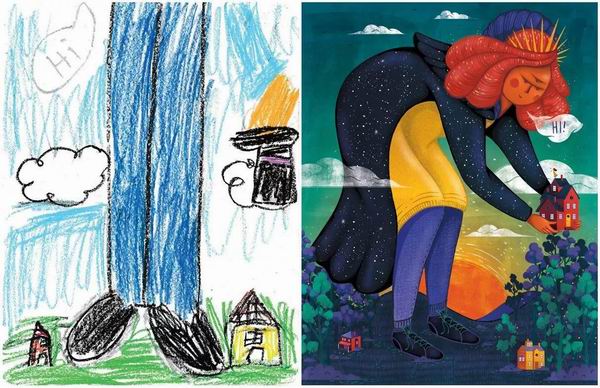 孩子心中的怪物被艺术家们再创造后