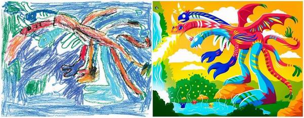 孩子心中的怪物被艺术家们再创造后