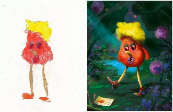 孩子心中的怪物被艺术家们再创造后