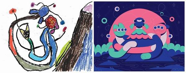 孩子心中的怪物被艺术家们再创造后