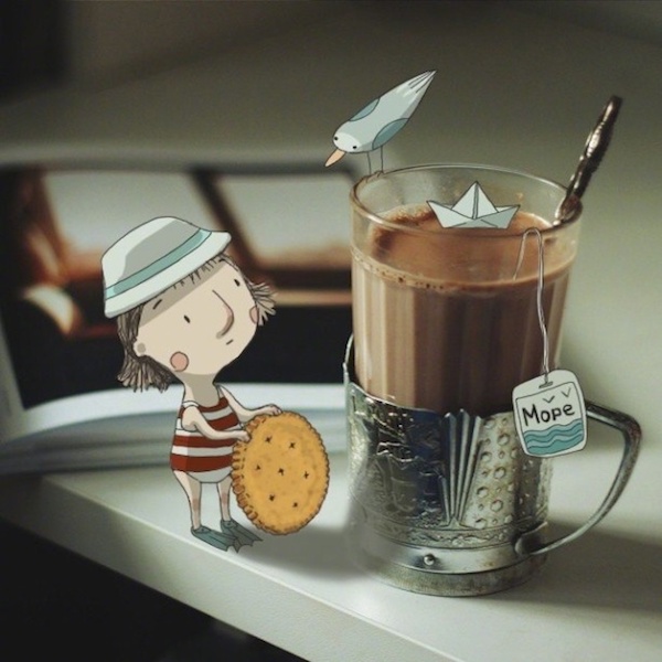 脑洞大开的插画，偷偷告诉你怎么编个好故事