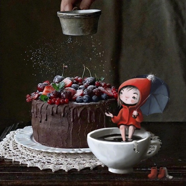 脑洞大开的插画，偷偷告诉你怎么编个好故事