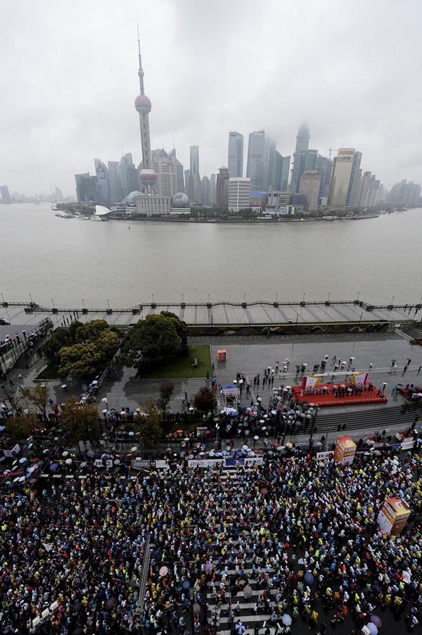被自拍和朋友圈倒逼的改革，中国马拉松有了“起终点”文化