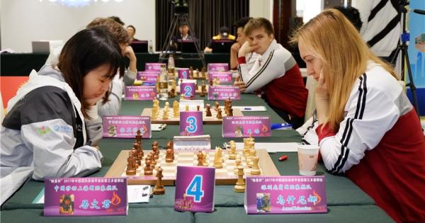 上海国象队联赛五冠创历史，居文君目标第六位中国棋后