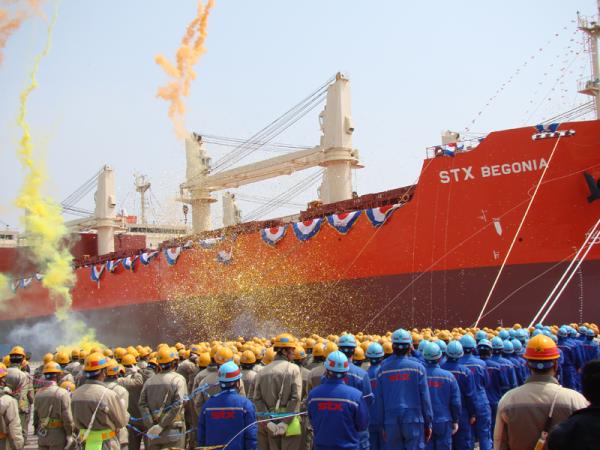 韩国船企STX集团在辽宁大连投资的13家公司彻底破产清盘